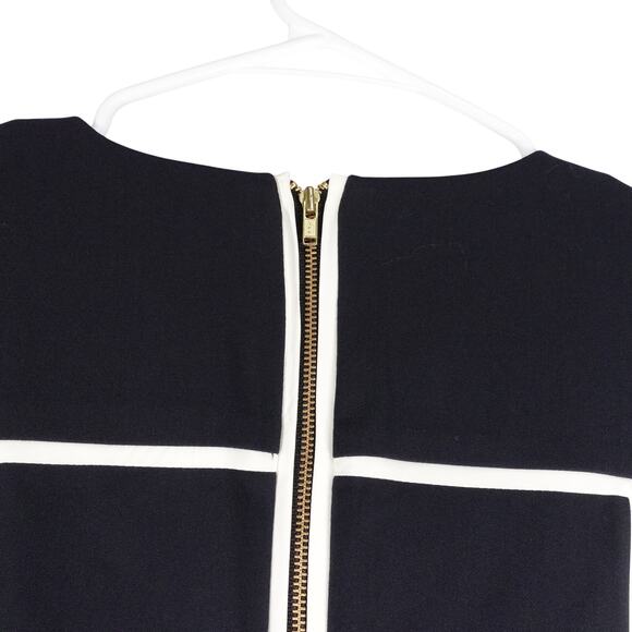 New Tuckernuck Navy and Cream Colorblock Evie Dress Size Large 2924-47 - Picture 11 of 13